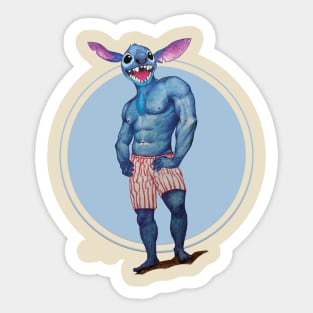 Muscle Stitch Sticker